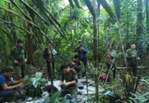 कोलंबिया के अमजेन के जंगलों मे प्लेन क्रैश के बाद 40 दिनों तक जंगल में भटकते रहे 4 बच्चे